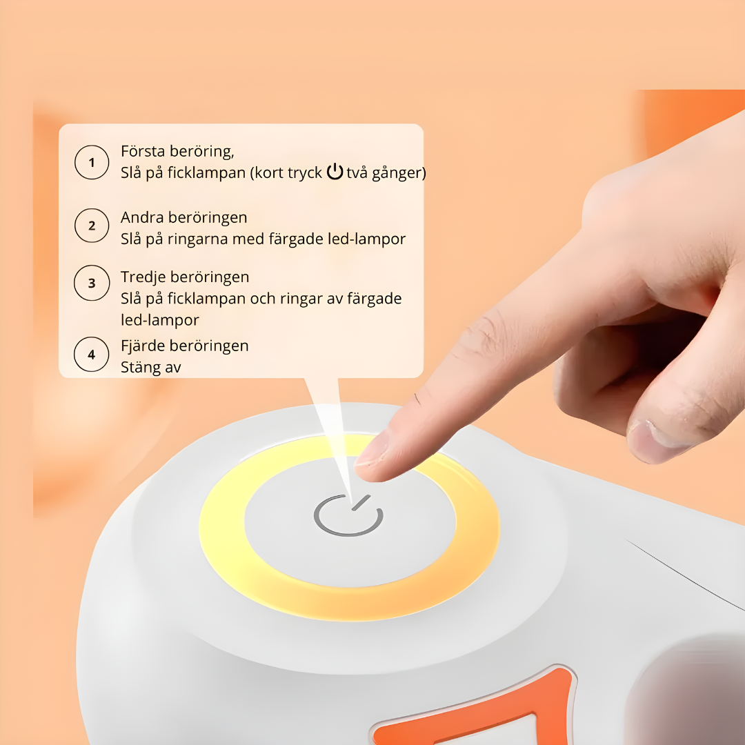 LED-Ljus Hundkoppel