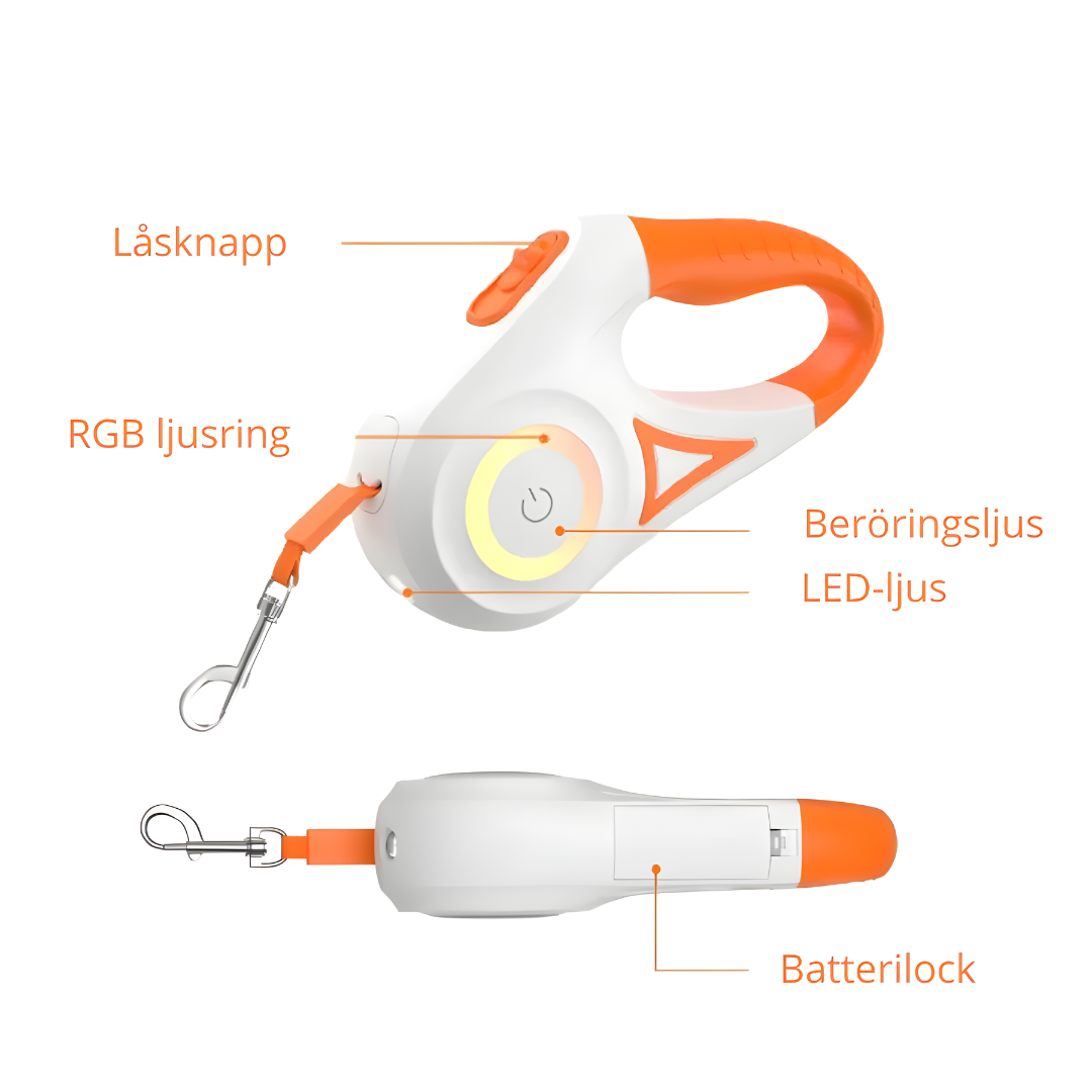 LED-Ljus Hundkoppel