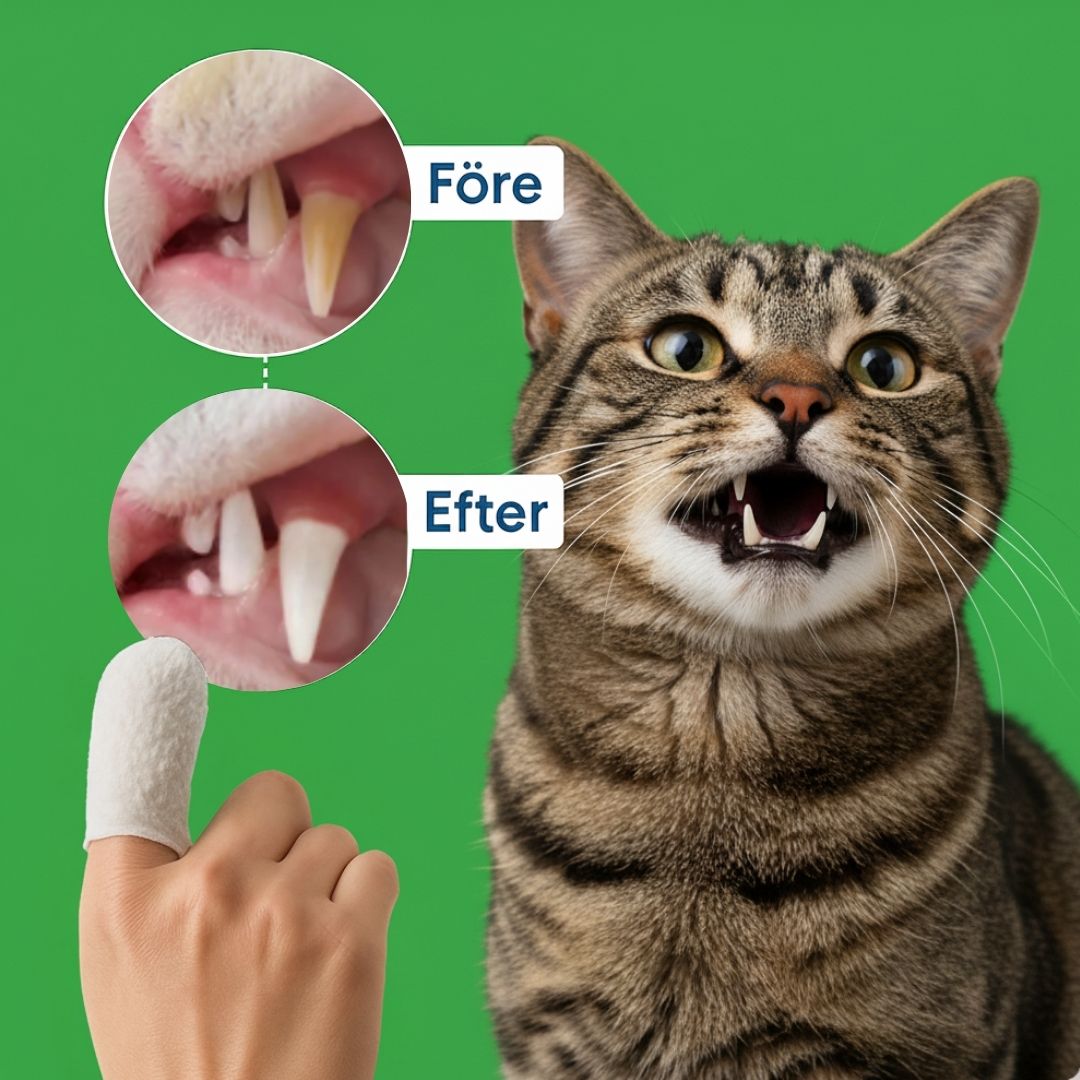 FreshWipe Kit Cats - Skyddar Mot tandproblem