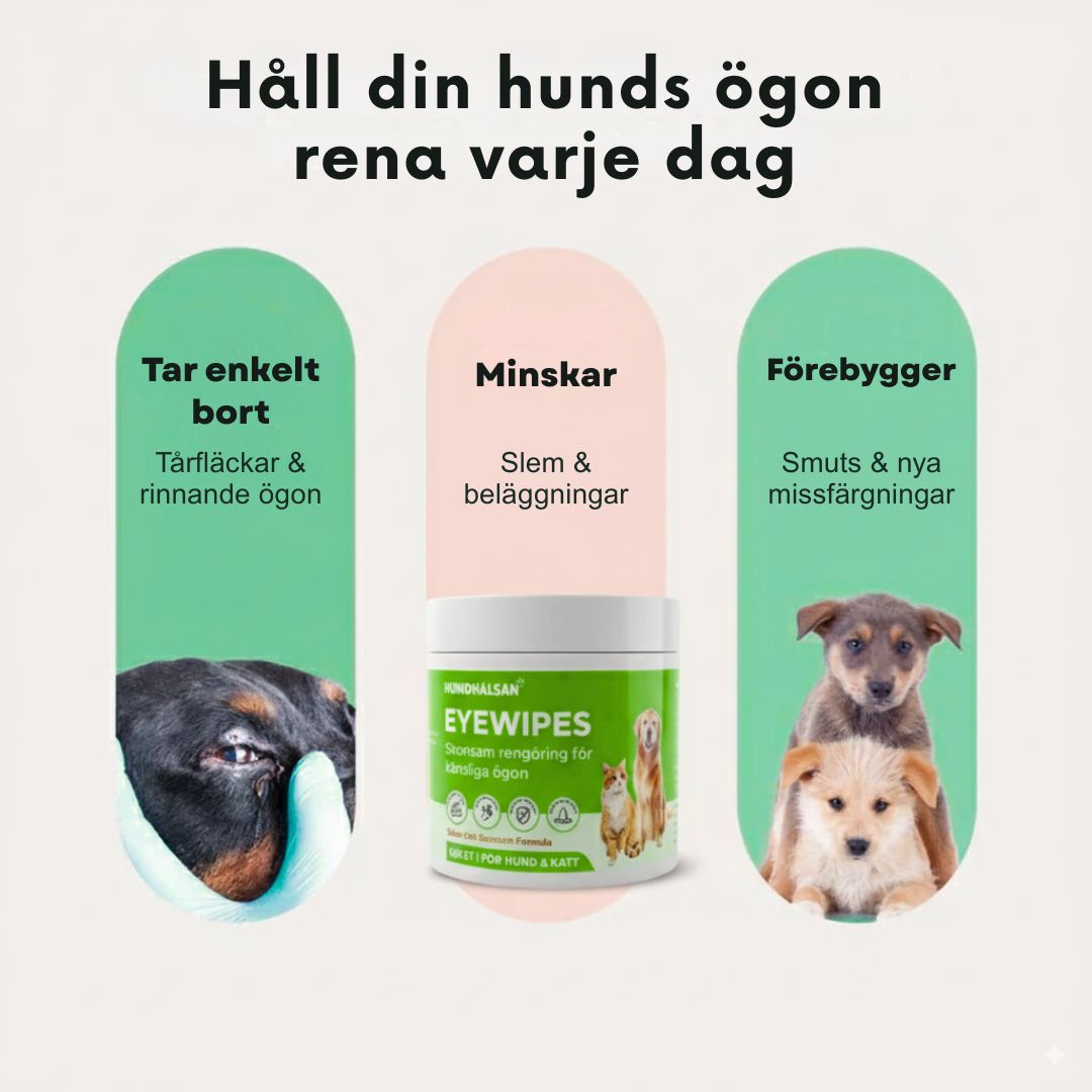 EyeWipes Kit - Skyddar mot ögonproblem