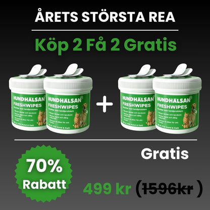 FreshWipe Kit - Skyddar mot tandproblem