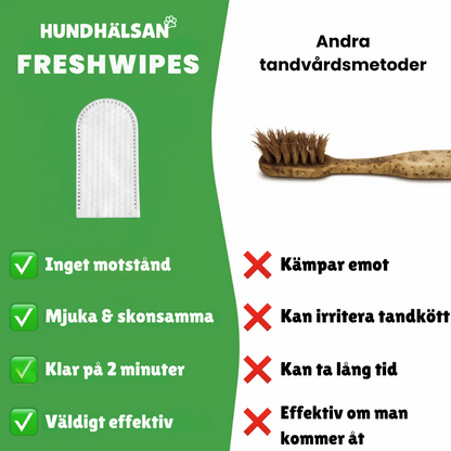 FreshWipe Kit - Skyddar mot tandproblem