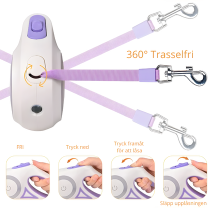 LED-Ljus Hundkoppel