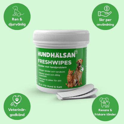 FreshWipe Kit - Skyddar mot tandproblem