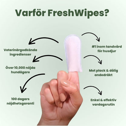 FreshWipes – För frisk andedräkt & starka tänder