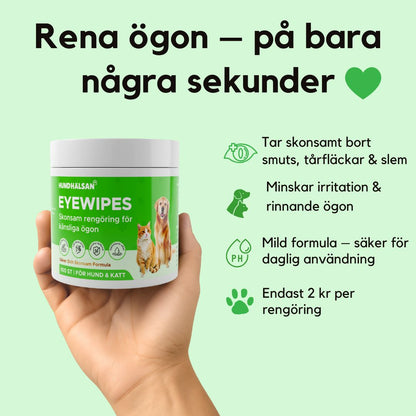 EyeWipes Kit - Skyddar mot ögonproblem